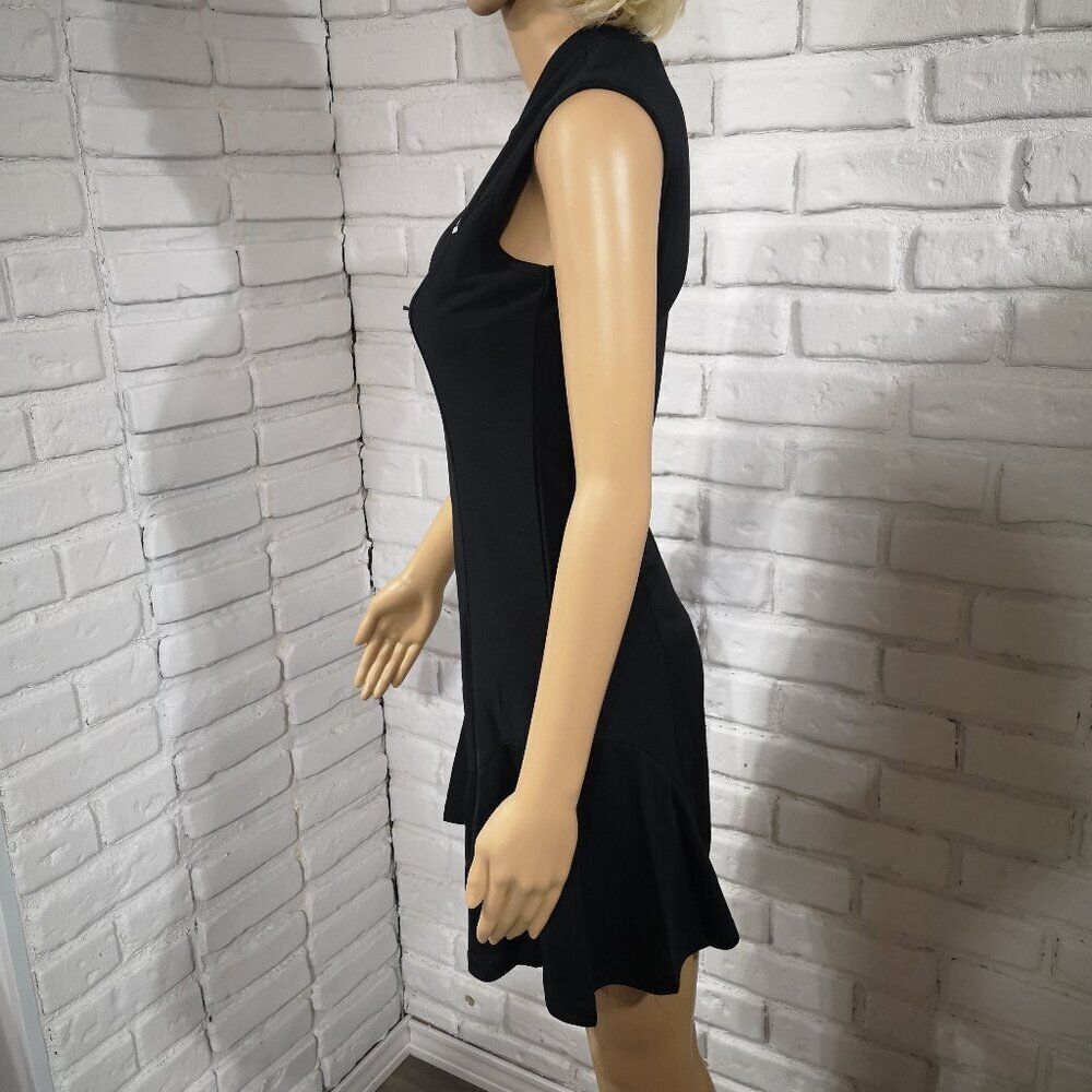NWT Mo Fiz (more fit's) Ladies Size XS Black Sleeveless Short Golf/ Tennis Dress - Picture 4 of 9